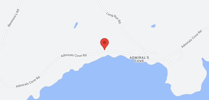 map of 18 Admirals Cove Road